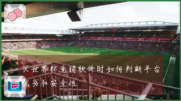 买世界杯竞猜软件时如何判断平台优劣和安全性